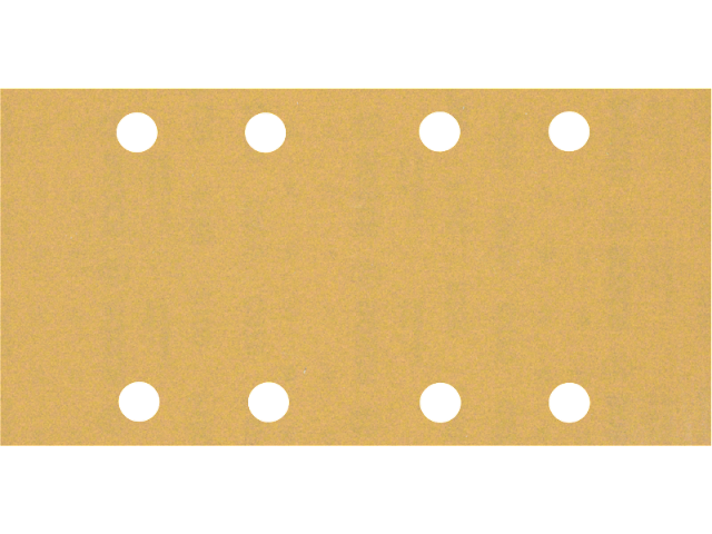 Brusni papir EXPERT Bosch z 8 luknjami za vibracijske brusilnike, Dimenzije: 93x186mm, Zrnatost: 120, 2608900939
